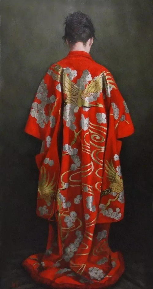 英國女畫家深深愛上了日本服飾